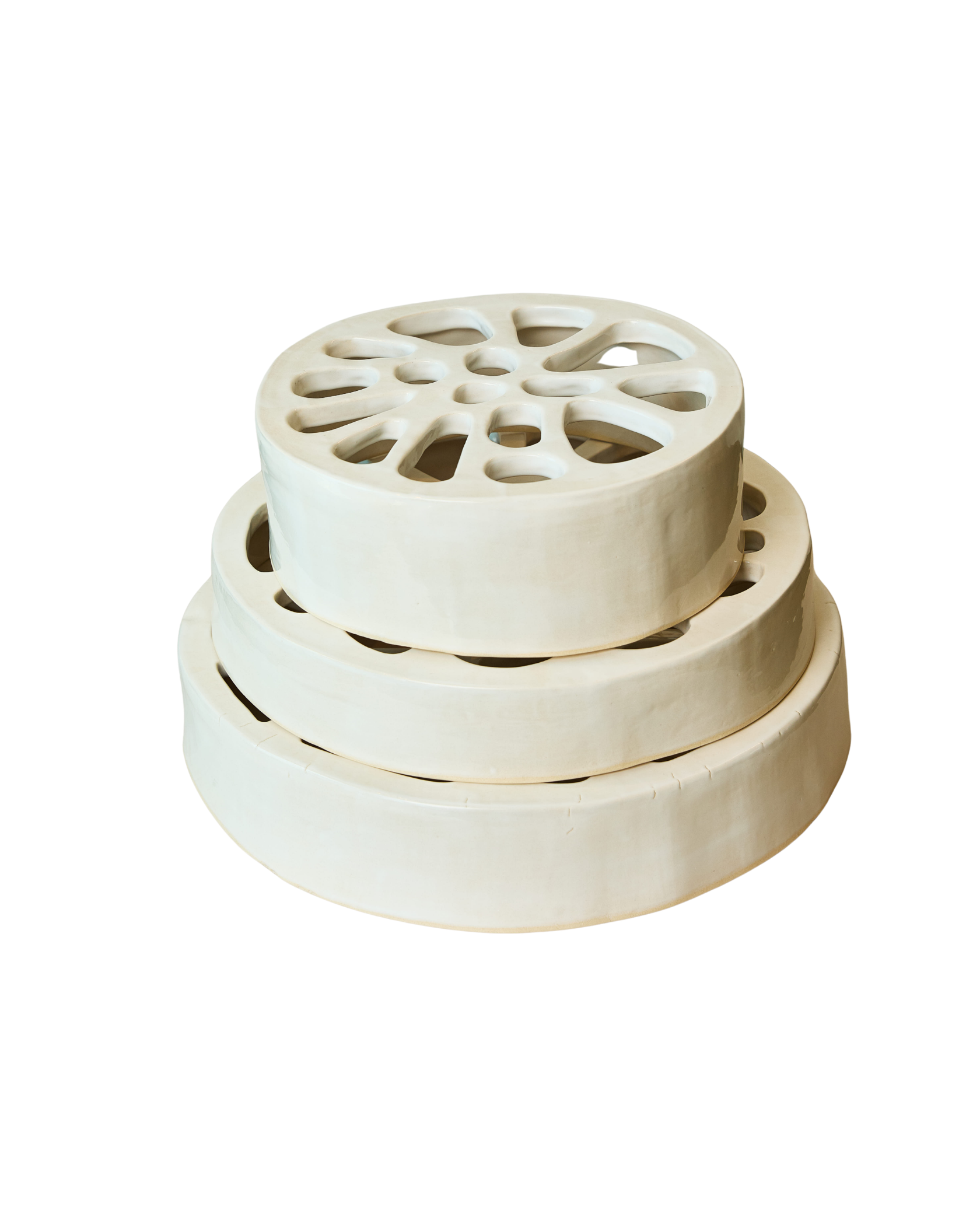 Nest X-Large Round Riser -Aqua Green