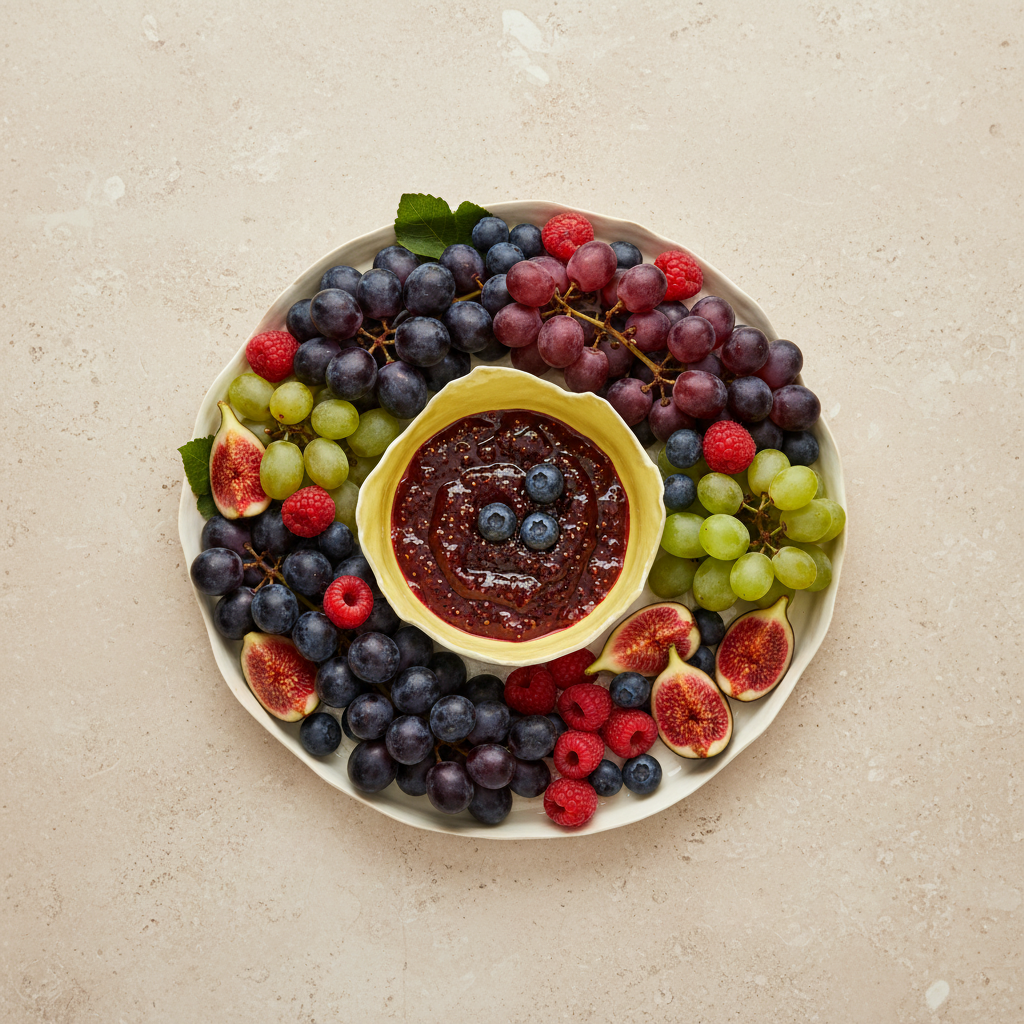 Circus Large Nested Platter- Bright Yellow / White