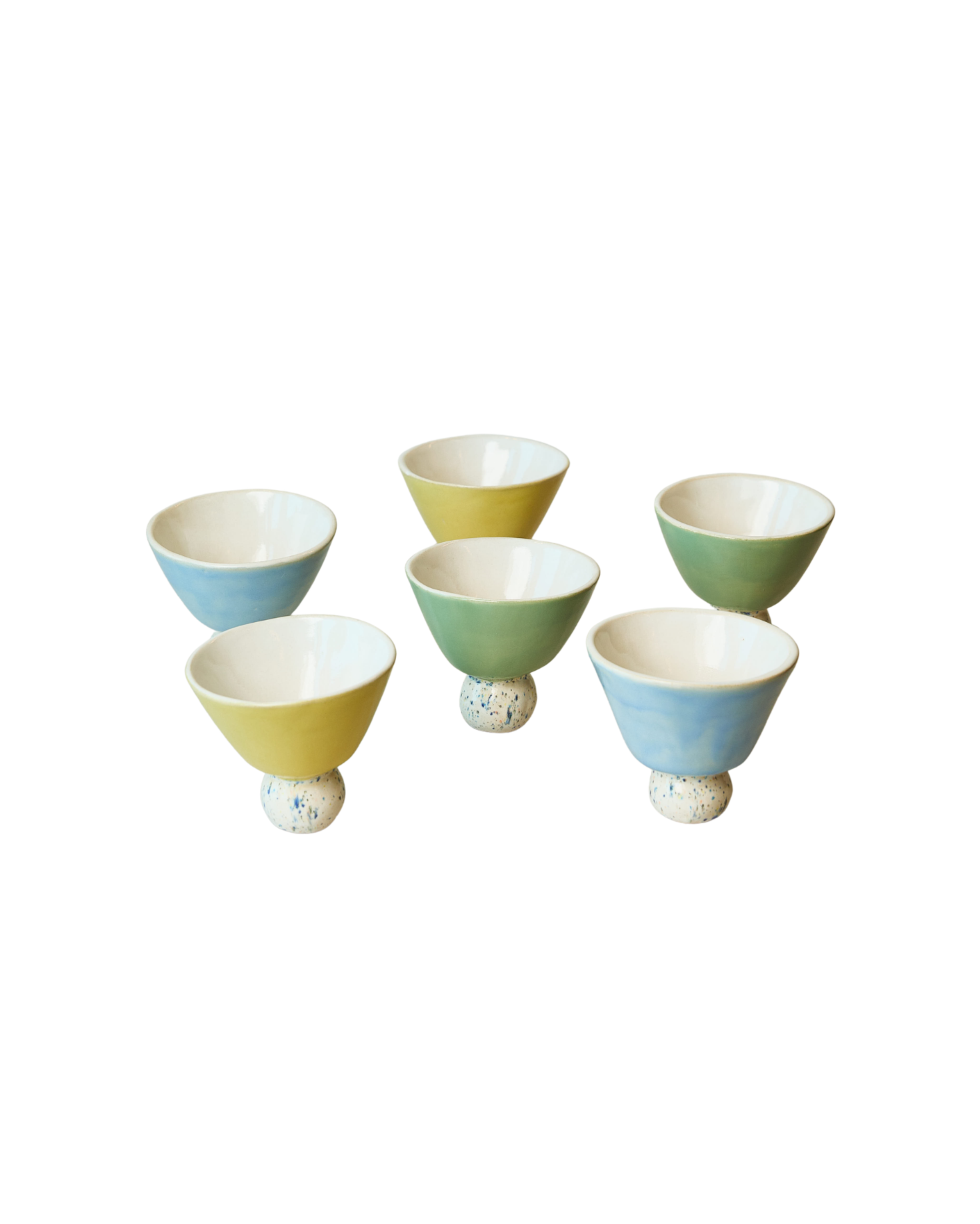 Circus Ice Cream Bowls- Multicolor