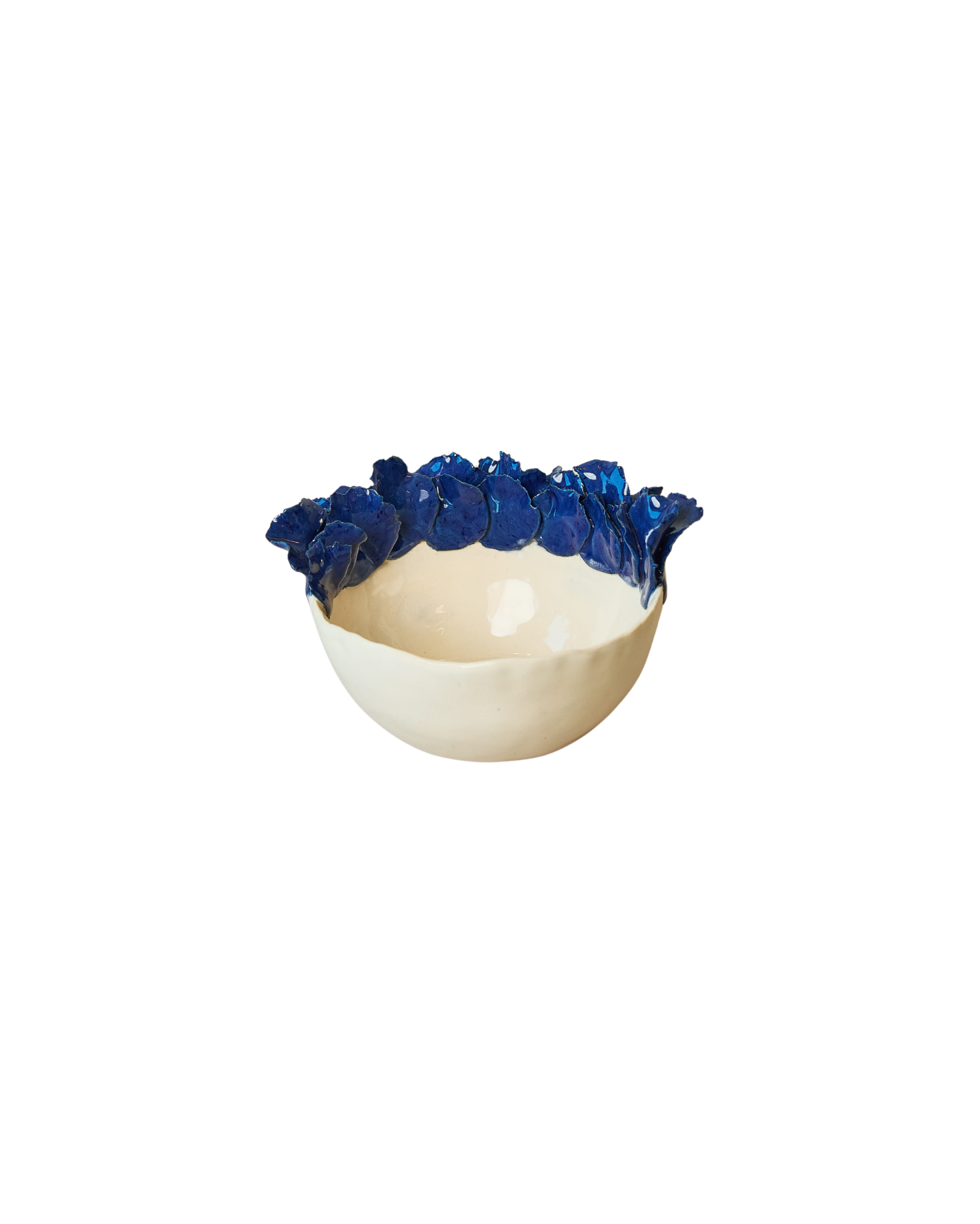 Florets Mini Bowl - Indigo petals