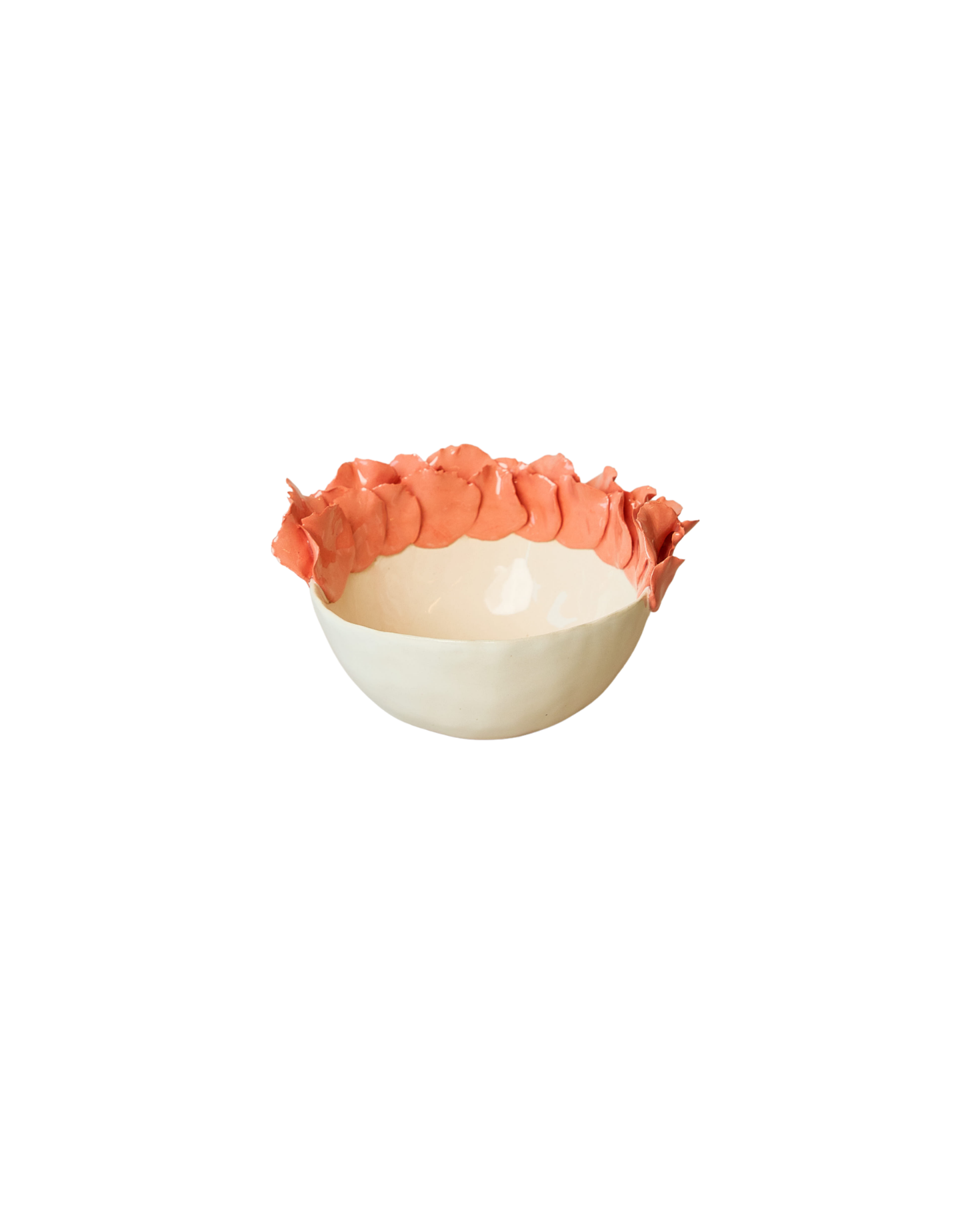 Florets Mini Bowl - Coral petals