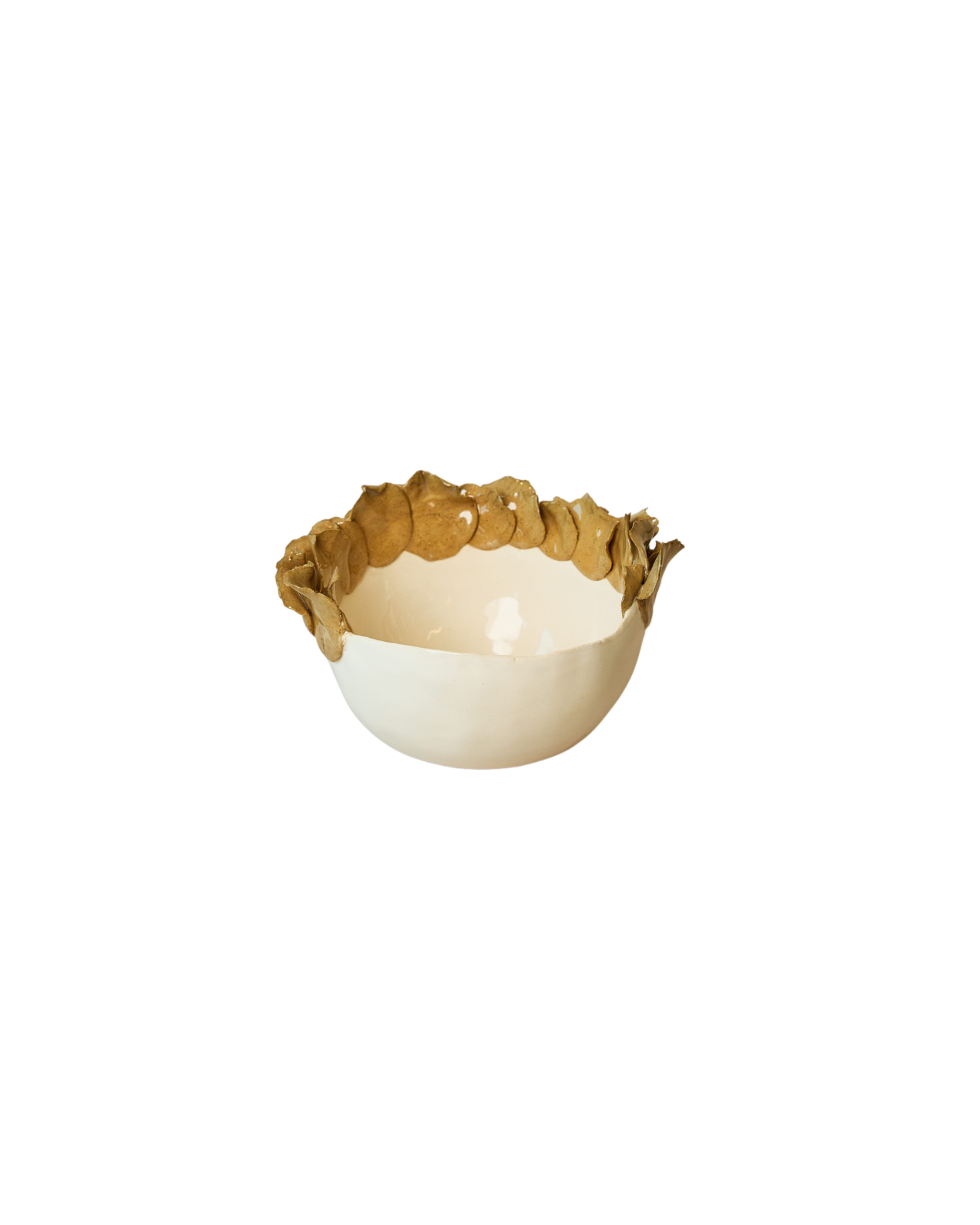 Florets Mini Bowl - Ocre petals