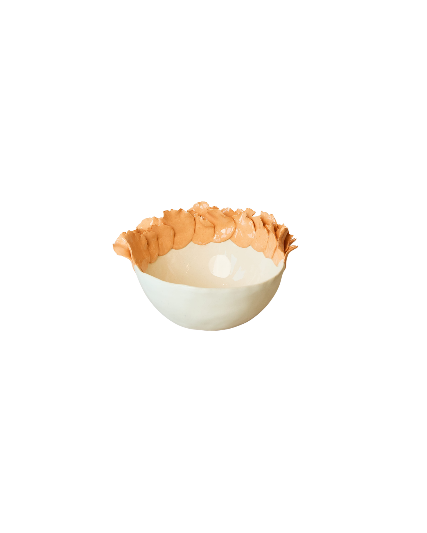 Florets Mini Bowl - Peach petals