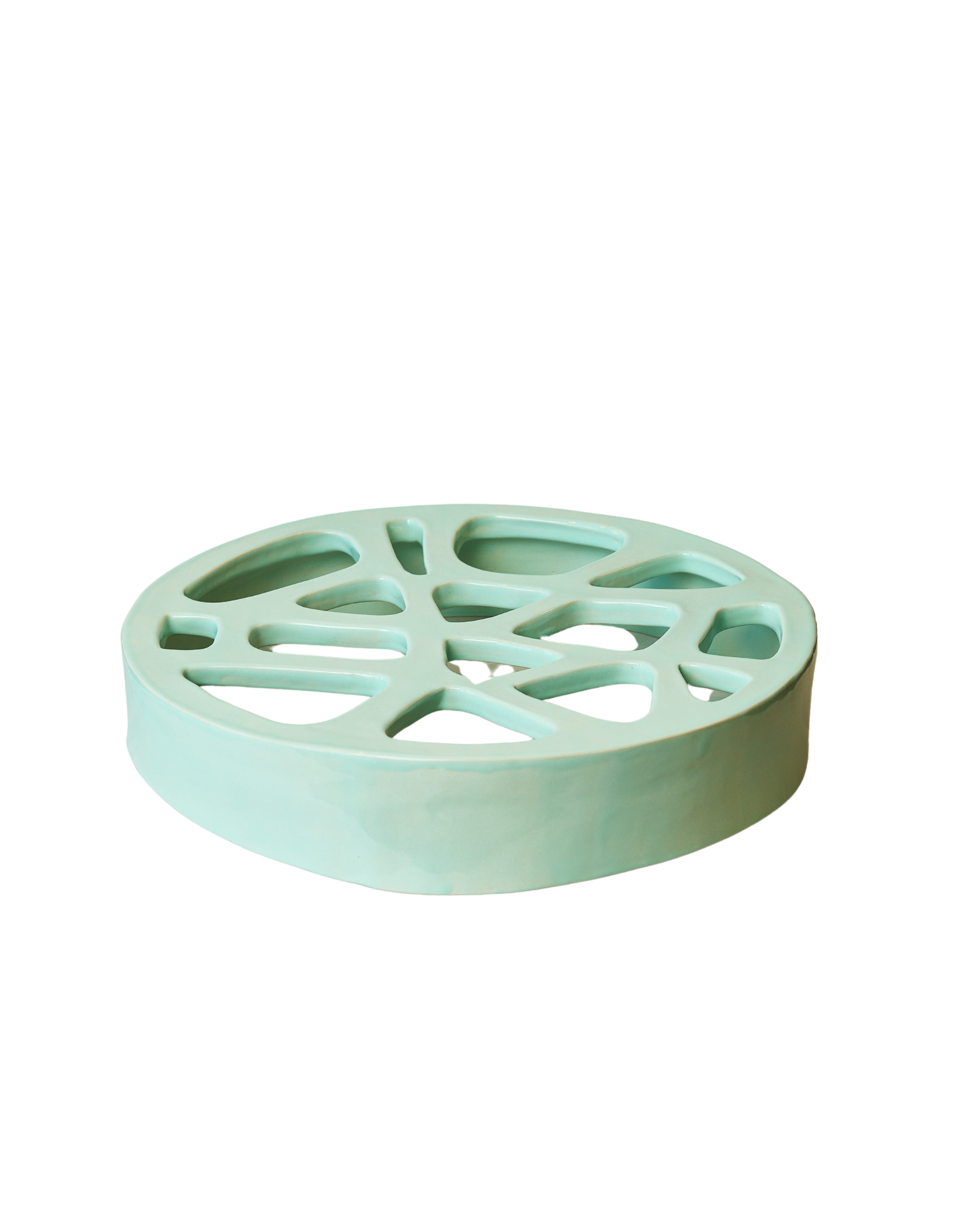 Nest X-Large Round Riser -Aqua Green