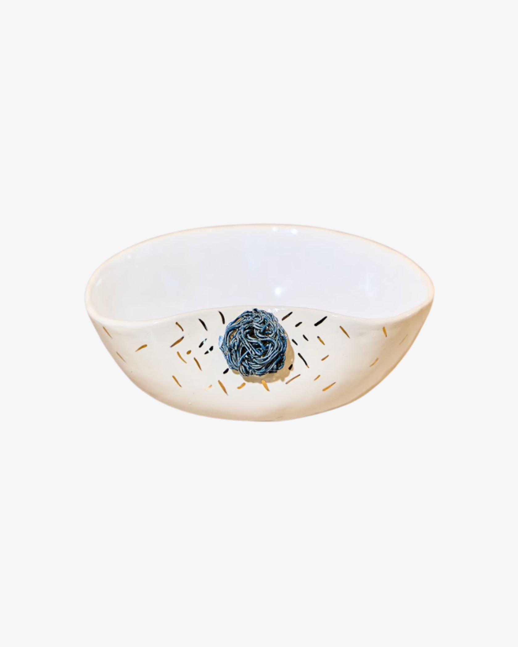 Pompons Medium Bowl
