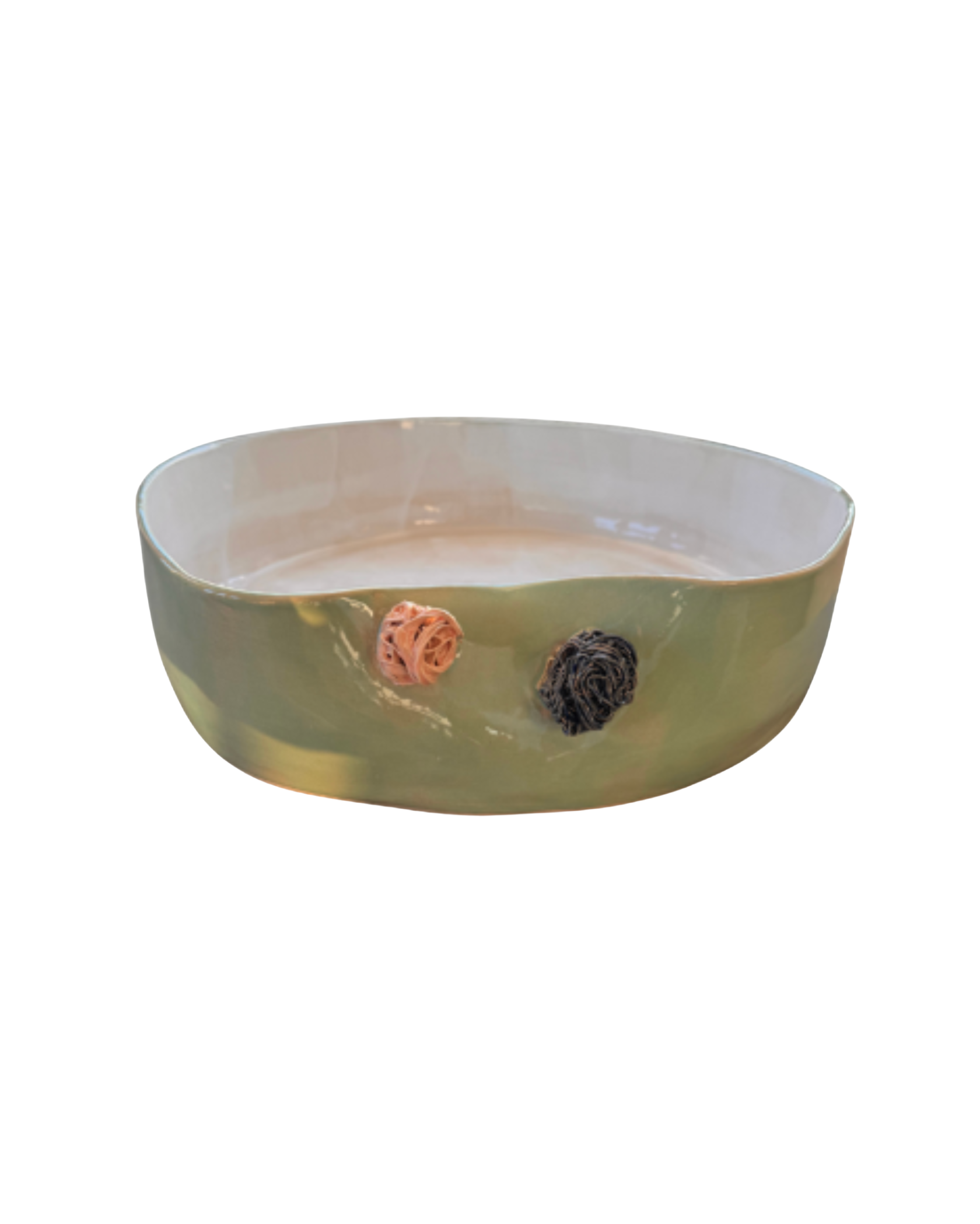 Pompons Large Deep Bowl