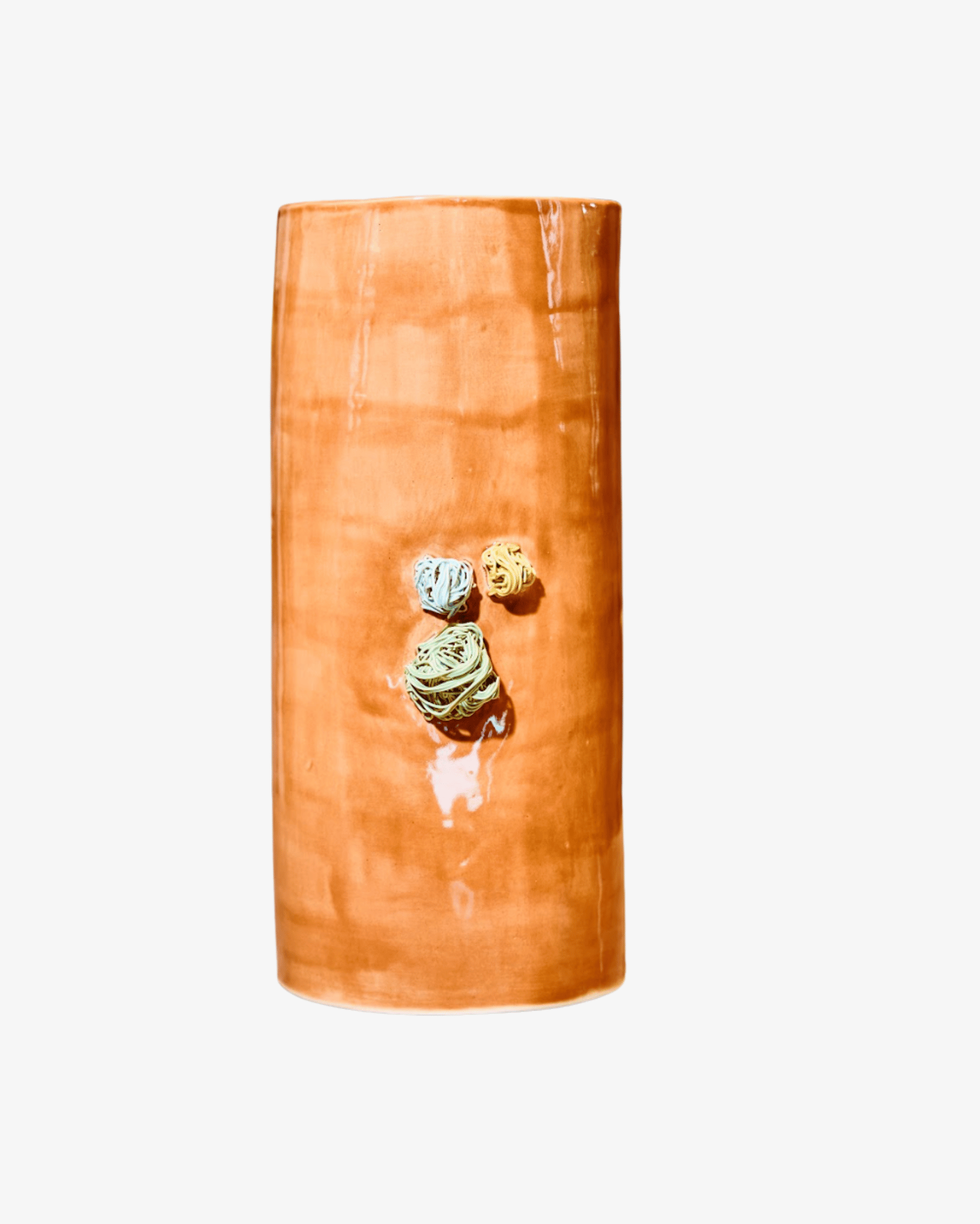 Pompons Tall Vase