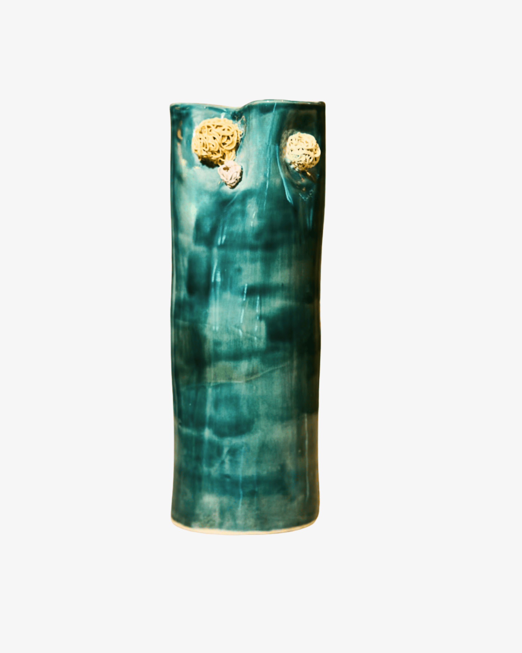 Pompons Tall Vase