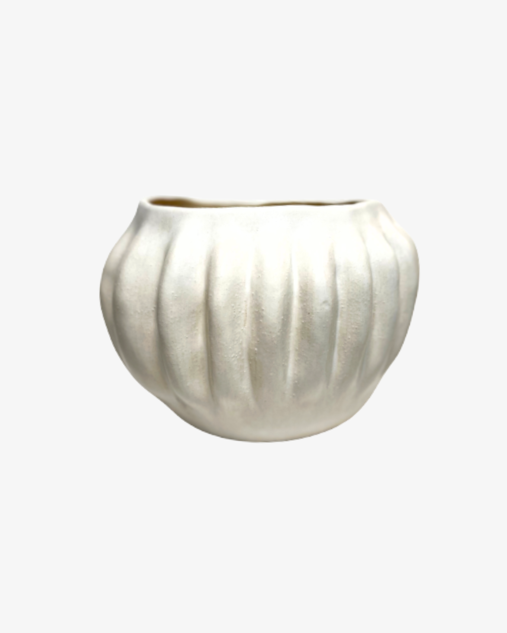 Spring Ribbed Medium Vase
