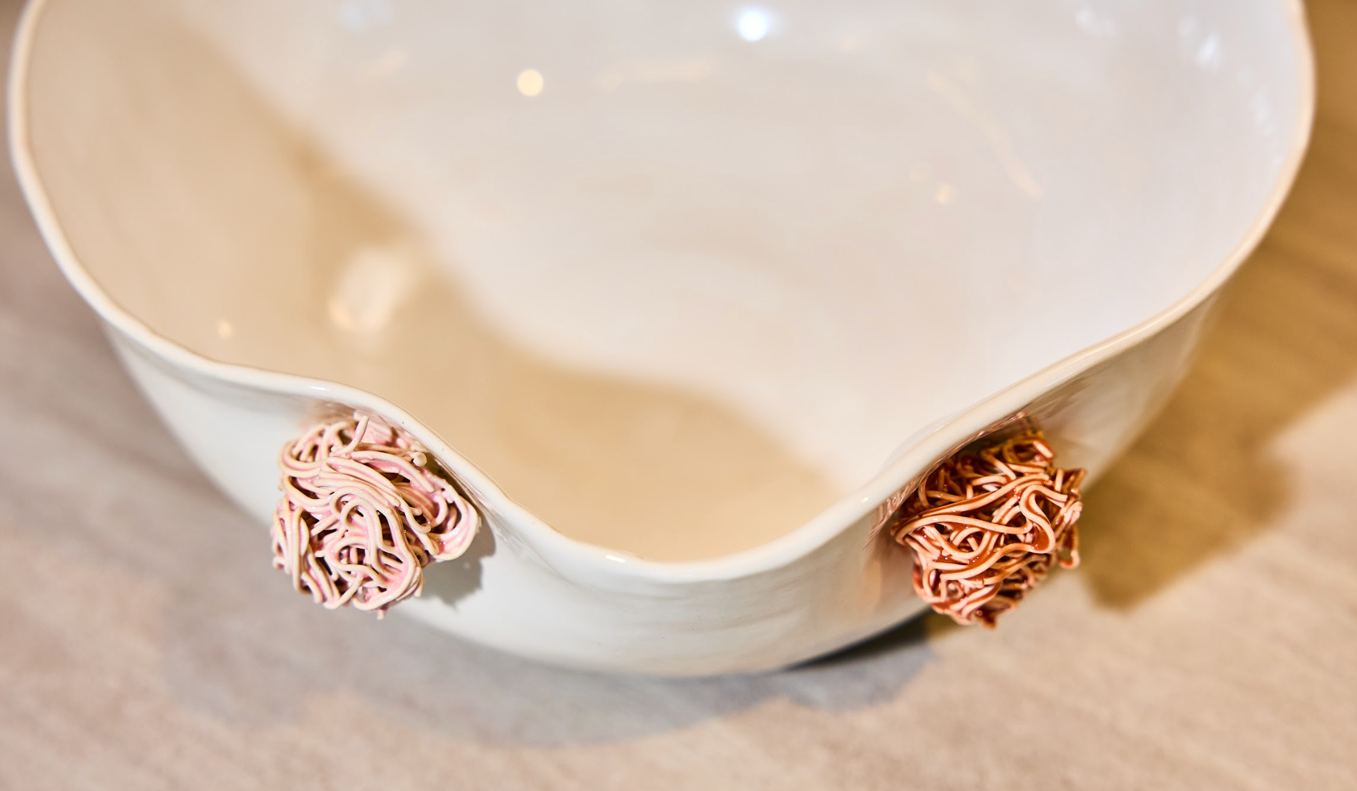 Pompons Medium Bowl