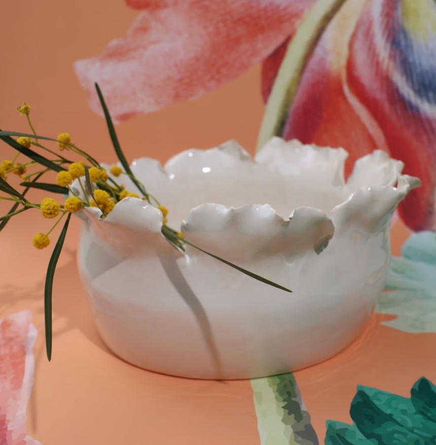 Wavy Medium Bowl / Vase