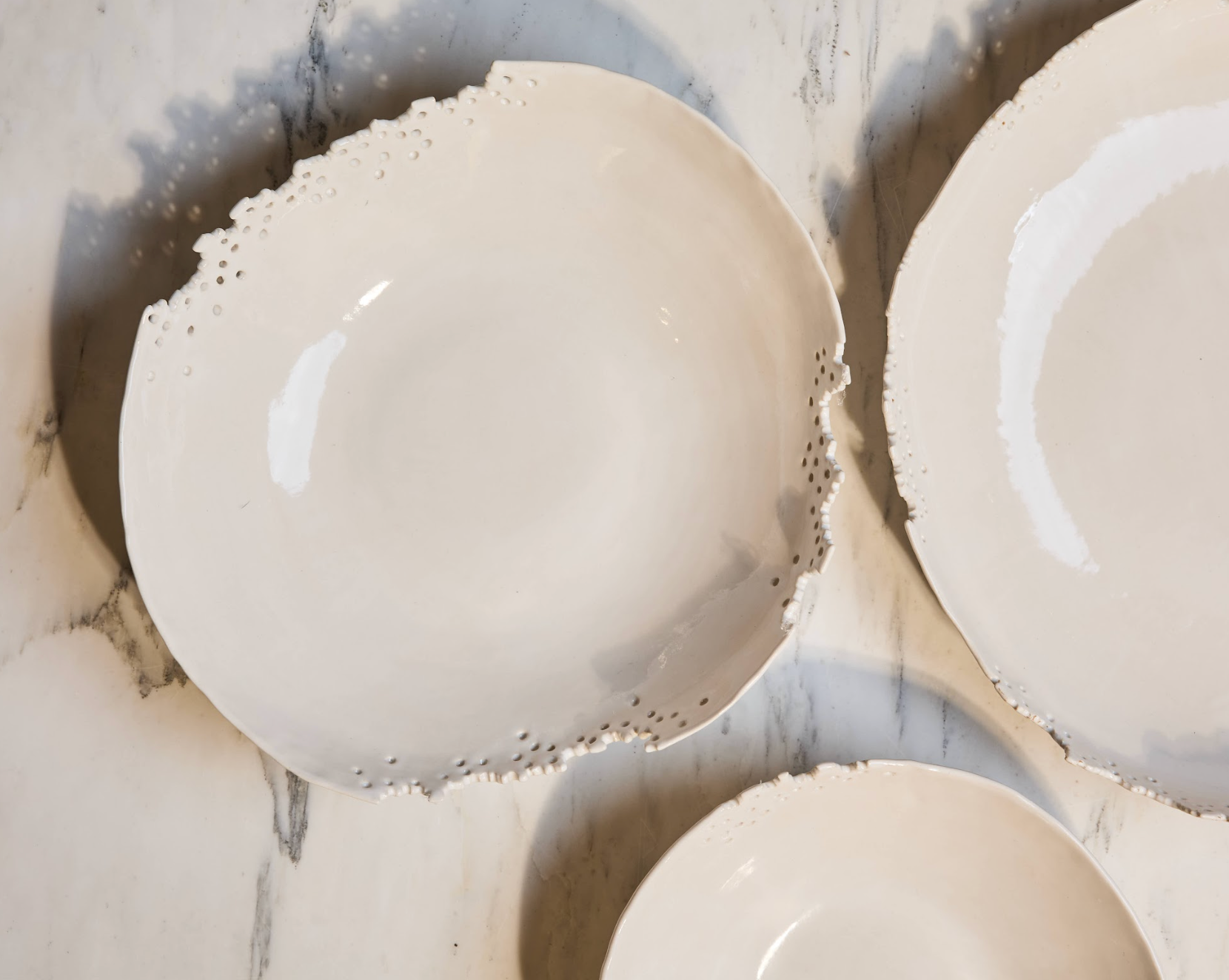 Points Medium Serving Dish