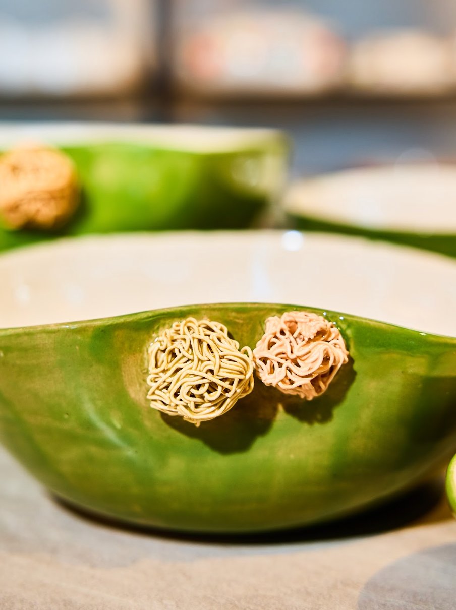 Pompons Medium Bowl