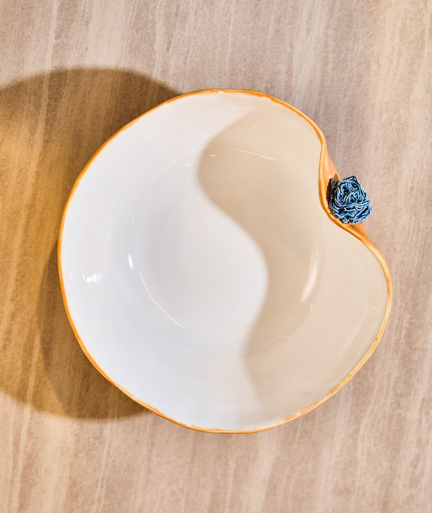 Pompons Medium Bowl