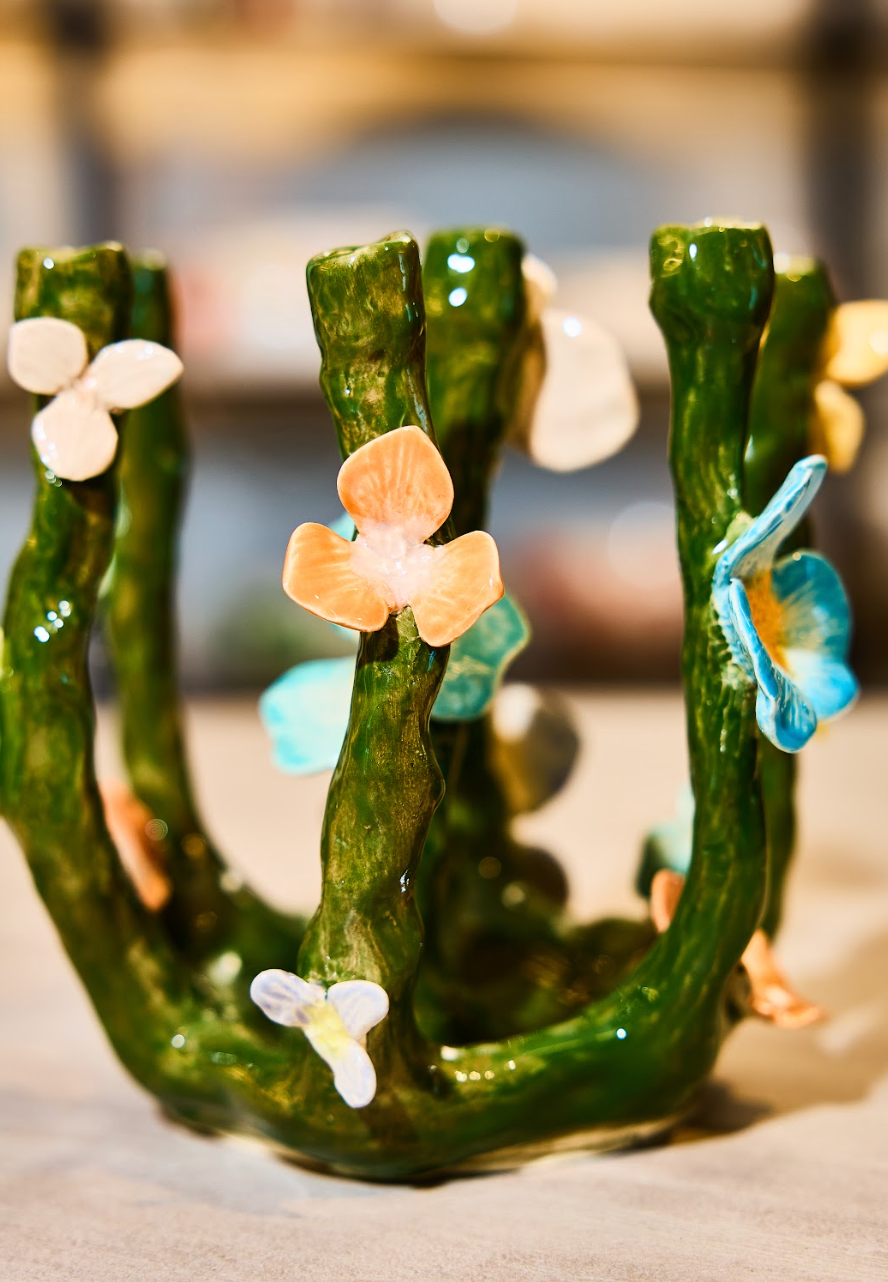 Lunari Multi-Candle Centerpiece Holder